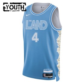 Dres Cleveland Cavaliers Evan Mobley Nike 2024-25 City Edition Plava Swingman - Dječji